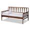 Baxton Studio Midori Walnut Wood Twin Size Daybed 168-10834 - alternate 1